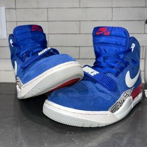 Air Jordan Legacy 312 Pistons gently used, without box, size 9.5 men’s